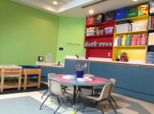 Pre school art room